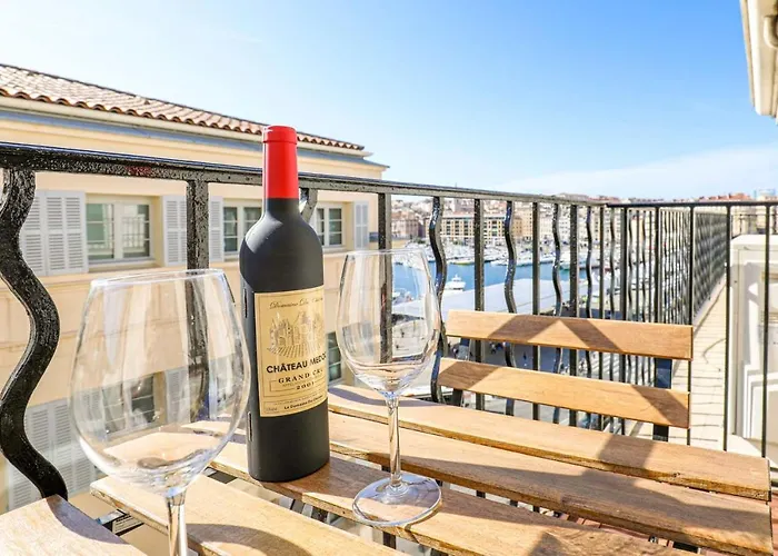 Le Pytheas - Vue Vieux-Port Avec Terrasse Et Clim