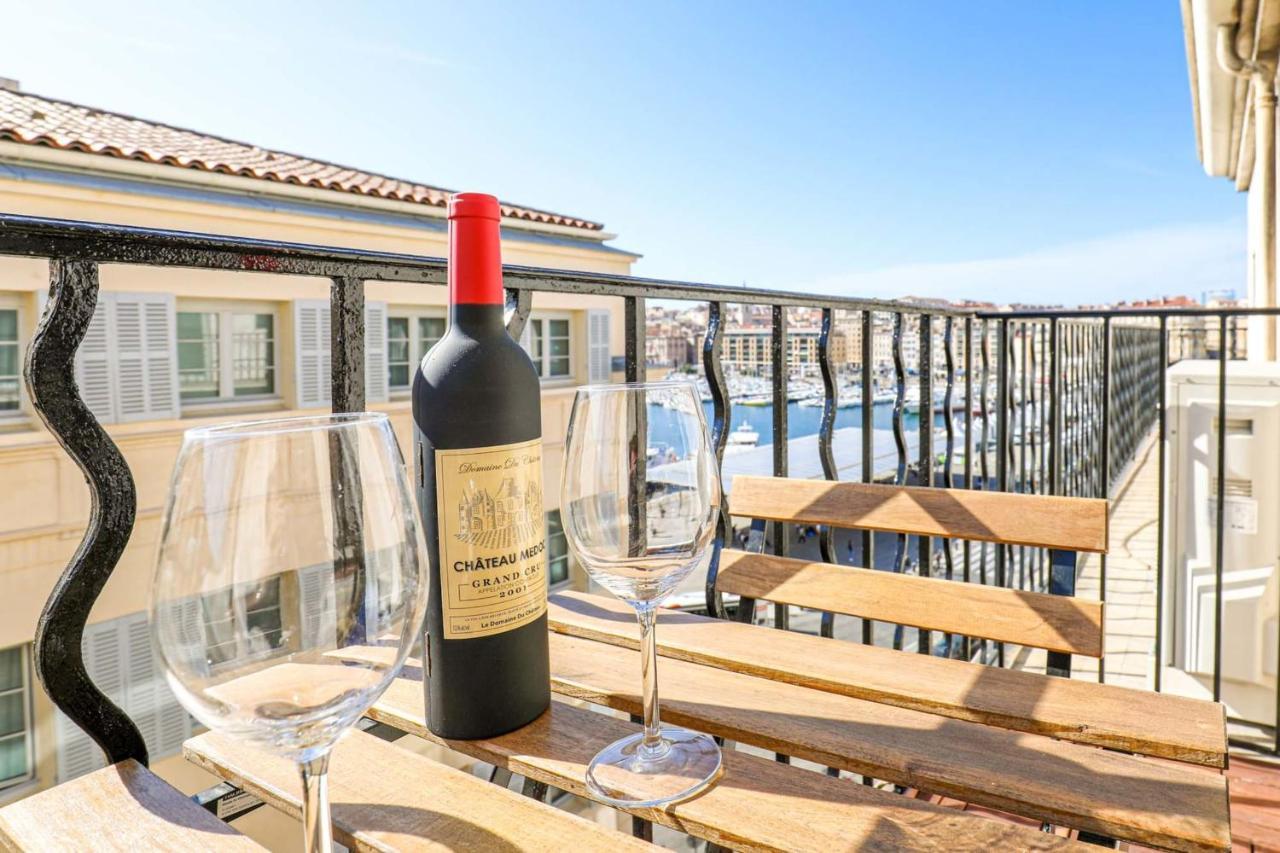 Appartement Le Pytheas - Vue Vieux-port Avec Terrasse Et Clim Marseille